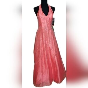 Formal Halter Top Dress NWT